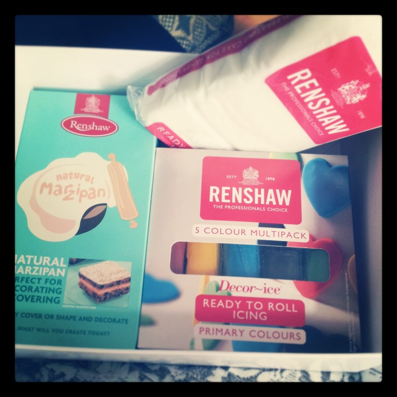 My box of Renshaw Icing Goodies