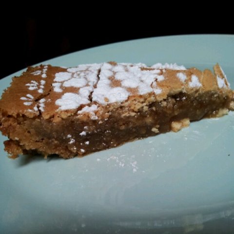 A slice of gooey Crack Pie 