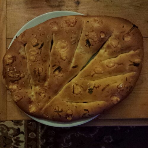 Perhaps I should have separated the dough a little more before backing this one...