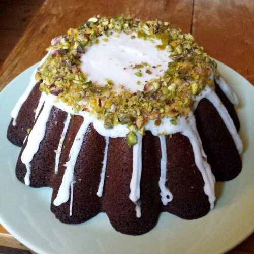 Iranian Pistachio Cake - powered by pistachios