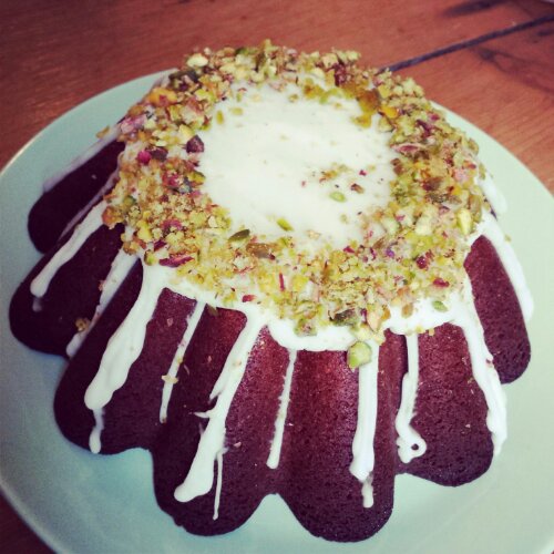 Iranian Pistachio Cake recipe