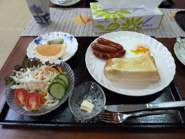 The Japanese English Breakfast - I'll have a salad with my toast please