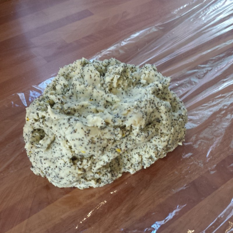 Wrap your dough in cling film before chilling it for 30 minutes (or so a little longer won't hurt!)