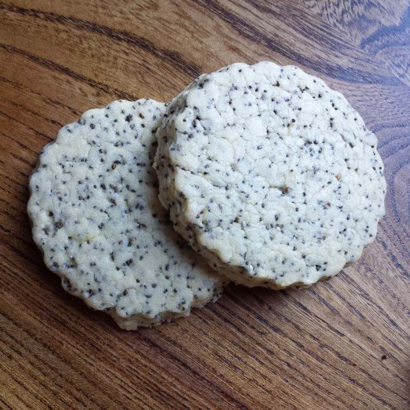 Hungarian Lemon Poppy Seed Cookies