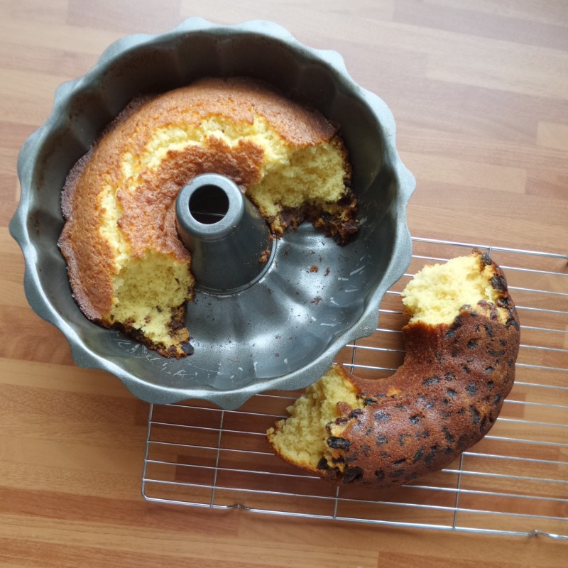 Perhaps I was a bit too roough with the Peruvian Corn Cake?