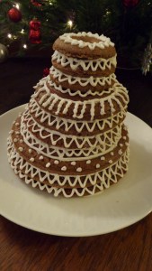 I got a bit carried away with the icing patterns... zig zags, stripes, and polka dots